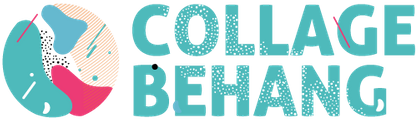 collage-behang-logo