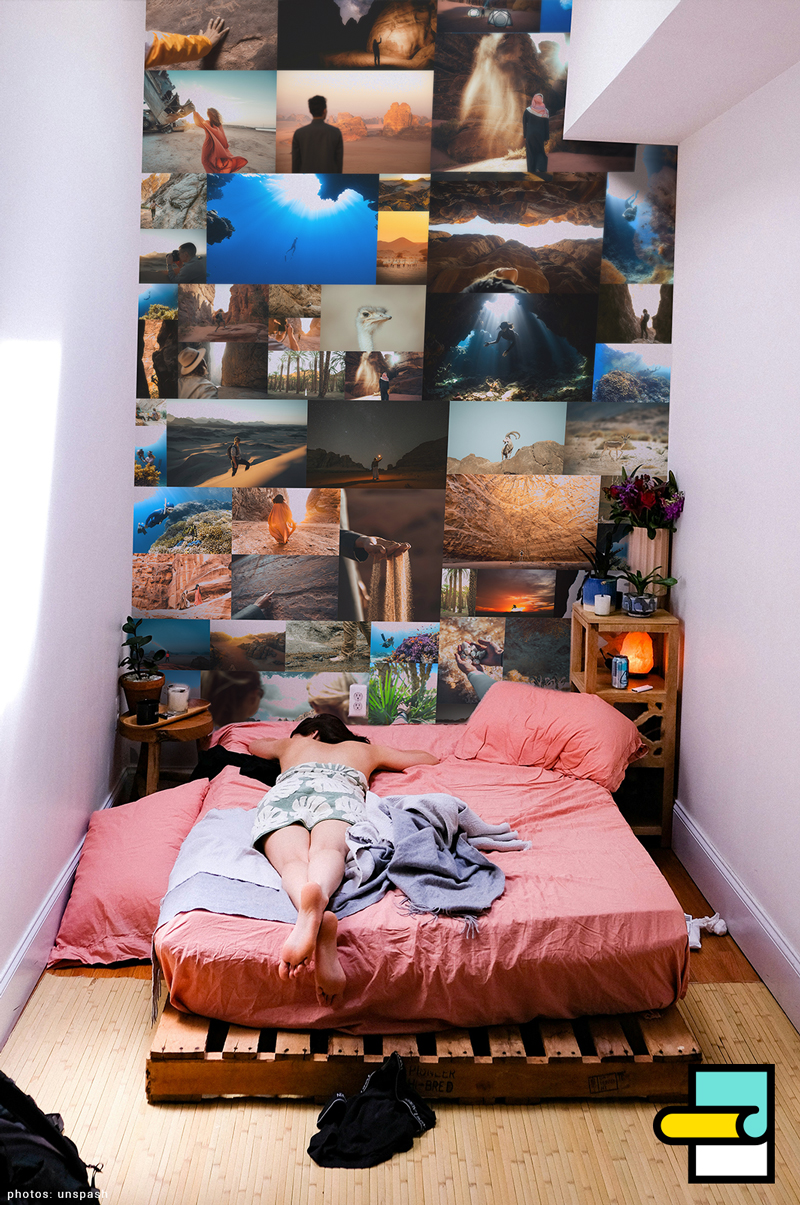 slaapkamer-foto-behang-collage